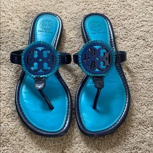 Blue Tory Burch Sandals | Sz 7